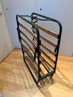 Opvouwbaar Logeerbed, Ophalen, Gebruikt, Eenpersoons, Bruin