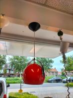 Vintage hanglamp oranje eye ball space age, Gebruikt, Geen, Ophalen of Verzenden, Minder dan 50 cm