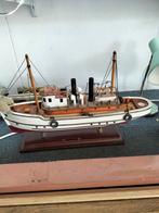 Vintage Modelboot - Decoratief Scheepsmodel, Hobby en Vrije tijd, Modelbouw | Boten en Schepen, Gebruikt, Onbekend, Onbekend, Onbekend