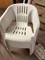 Kuipstoelen 7x, Tuin en Terras, Tuinsets en Loungesets, Ophalen, Zo goed als nieuw, Kunststof, Tuinset
