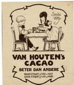 3x Sinds1828 VAN HOUTEN'S CACAO Beter dan andere 1924-25-33, Verzenden, Zo goed als nieuw, Overige typen
