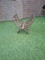 gietijzeren haardhout rek., Ophalen, Gebruikt, Vrijstaande haard, Houthaard