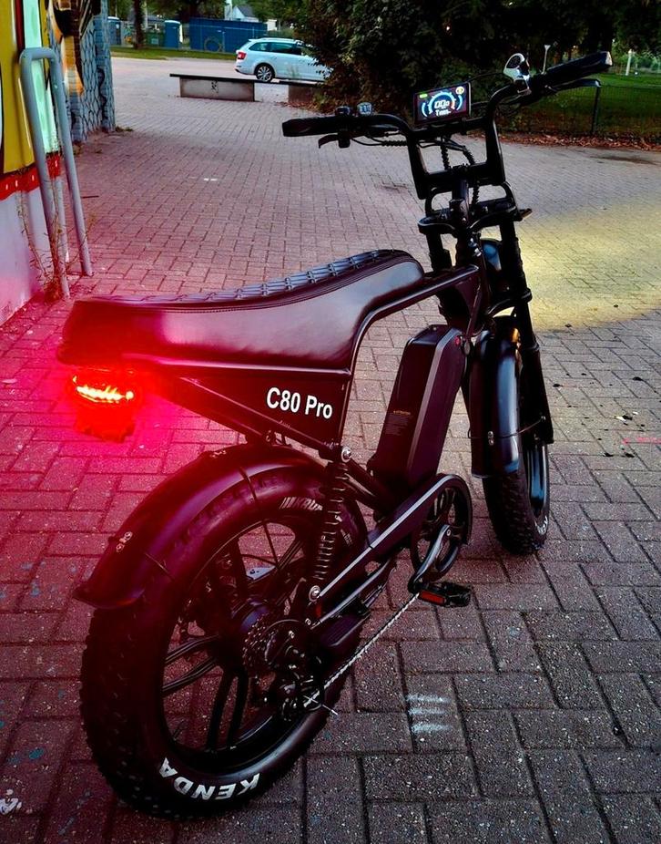 Ouxi C80 Pro Fatbike Nette staat 250W 25km/h, Fietsen en Brommers, Elektrische fietsen, Zo goed als nieuw, Overige merken, 59 cm of meer