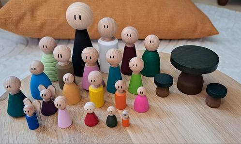 Set 1 - opstellingenwerk set kegelpoppetjes, Hobby en Vrije tijd, Cursusmateriaal, Nieuw, Welzijn en Spiritualiteit, Meerdere media