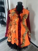 Stijlvolle unieke oranje/d rood carnavalsjas nieuw mt m /l, Kleding | Dames, Carnavalskleding en Feestkleding, Carnaval, Maat 42/44 (L)