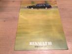 Folder Eenault 18 stationcar 1979, Ophalen of Verzenden, Gelezen, Renault