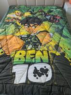 Dubbelzijdige Ben 10 Dekbed 1-persoons 200x140 cm, Gebruikt, Eenpersoons, Ophalen of Verzenden, Geel