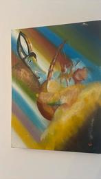Schilderij, Antiek en Kunst, Kunst | Schilderijen | Abstract, Ophalen of Verzenden