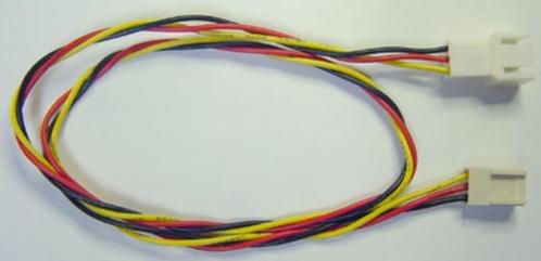 Verlengkabel voor Fan 3 pin 35cm (Nieuw), Computers en Software, Pc- en Netwerkkabels, Nieuw, Ophalen