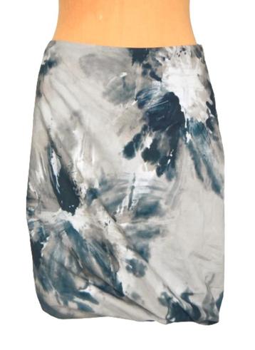 Nieuwe Pauw Amsterdam pof rok, floral, grijs/blauw, Mt. S beschikbaar voor biedingen