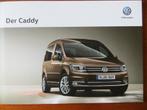 Volkswagen Caddy (met zijramen) (mei 2016) met bijlage, Boeken, Ophalen of Verzenden, Nieuw, Volkswagen