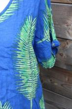 Blouse blauw/ groen Fabienne Chapot mt S, Blauw, Fabienne Chapot, Zo goed als nieuw, Maat 36 (S)