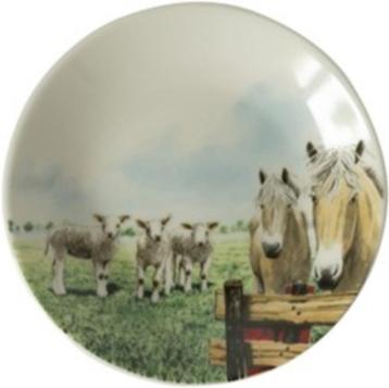Petit Four bordjes Paard - Schaap Wiebe van der Zee servies beschikbaar voor biedingen