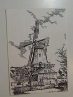 Woudsend molen, Verzamelen, Ansichtkaarten | Nederland, Verzenden, 1980 tot heden, Gelopen, Friesland