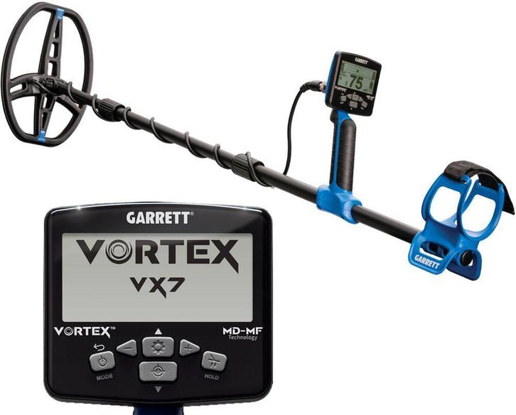Garrett Vortex VX7 Metaaldetector - Multifrequentie, Hobby en Vrije tijd, Metaaldetectors, Nieuw, Meer dan 30 cm, Garrett, Ophalen of Verzenden