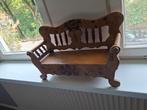 Mooie vintage poppen bank.., Antiek en Kunst, Ophalen of Verzenden