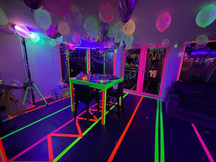 Lichtgevende gaffa blacklight duct tape glow in the dark UV, Hobby en Vrije tijd, Overige Hobby en Vrije tijd, Nieuw, Ophalen of Verzenden