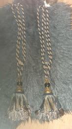 Gordijn embrasses met kwasten, Ophalen, Minder dan 50 cm, Klassiek, Bruin