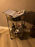 Drankkar minibar, Huis en Inrichting, Ophalen of Verzenden, Zo goed als nieuw, Minder dan 5 flessen, Metaal