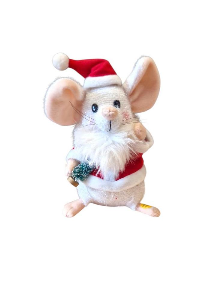 Vintage gemmy muis, Diversen, Kerst, Zo goed als nieuw, Ophalen