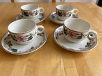 Set van 4 Villeroy & Boch Palermo servies kop & schotels zga, Ophalen of Verzenden, Zo goed als nieuw, Overige stijlen, Kop(pen) en/of Schotel(s)