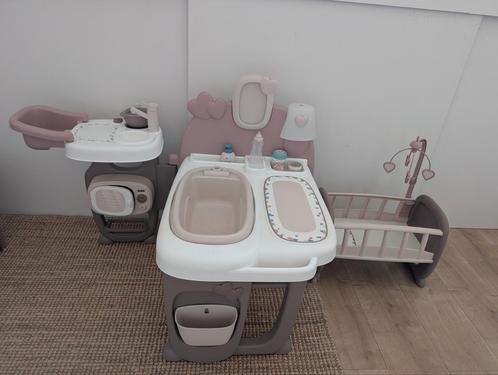 Smoby baby nurse poppen commode, Kinderen en Baby's, Speelgoed | Poppen, Zo goed als nieuw, Babypop, Ophalen