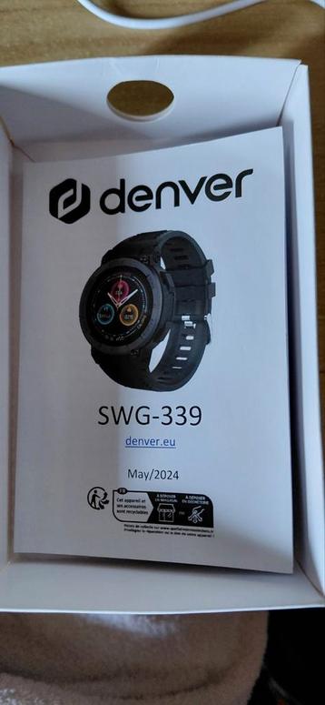 Denver SWG-339 Smartwatch - Zwart beschikbaar voor biedingen