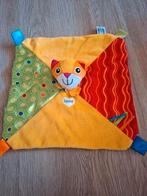 Lamaze knuffel/voel doekje tijger/poes, Ophalen of Verzenden, Zo goed als nieuw, Poes