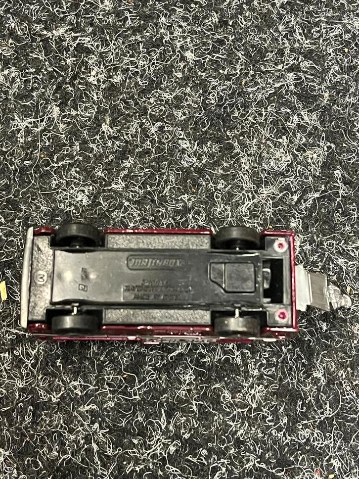 Matchbox Snorkel Brandweerwagen - Vintage Modelauto, Hobby en Vrije tijd, Modelauto's | 1:43, Gebruikt, Auto, Matchbox, Ophalen of Verzenden