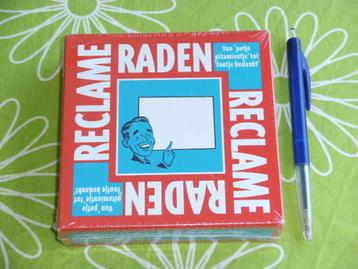Nieuw in seal: Reclame raden - nostalgisch gezelschapsspel beschikbaar voor biedingen