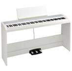 Korg B2SP WH Digitale Piano Onderstel/Pedalen Wit SUPERPRIJS, Nieuw, 88 toetsen, Korg, Aanslaggevoelig