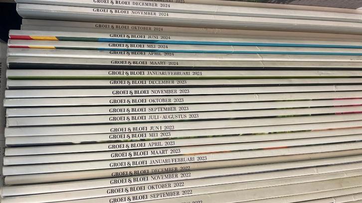 Groei & Bloei tijdschriften (complete jaargangen), Boeken, Tijdschriften en Kranten, Gelezen, Overige typen, Ophalen