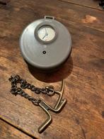 Oude knevel ketting en nachtwaker klok, Ophalen of Verzenden