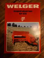 Tractor folder Welger AP 630 hogedrukpersen, Ophalen of Verzenden, Zo goed als nieuw