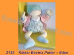 Z125 Eden - Beatrix Potter kikker velours / katoen, Ophalen, Zo goed als nieuw, Overige typen