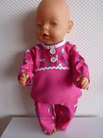 Setje met mouwen voor de baby born Poppenkleertjes, Ophalen of Verzenden, Nieuw, Babypop