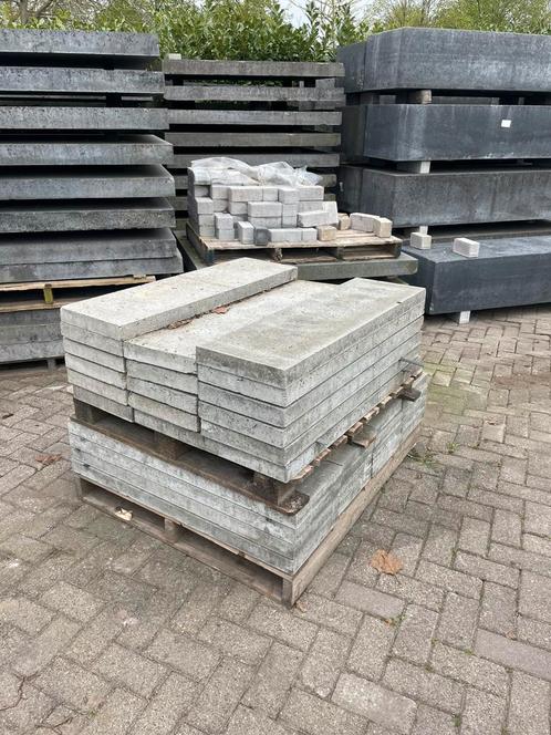 Oud Hollandse tegels opsluitbanden staptegels RESTPARTIJ, Tuin en Terras, Tegels en Klinkers, Nieuw, Terrastegels, Beton, 10 m² of meer