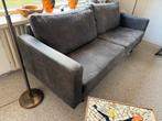 Antraciet 2,5 zits bank, Ophalen of Verzenden, Zo goed als nieuw, Stof