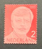 2013 Kon. Willem Alexander 3136S 2 rood postfris ‘puzzel’, Postzegels en Munten, Postzegels | Nederland, Ophalen of Verzenden