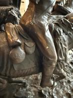 Bronzen Beeld naar Frederic Remington. 1,60 lang - ca 125 kg, Ophalen