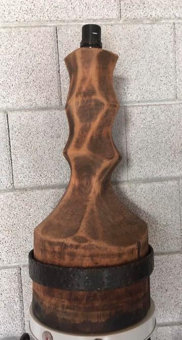Lampvoet van hout voor schemerlamp  beschikbaar voor biedingen