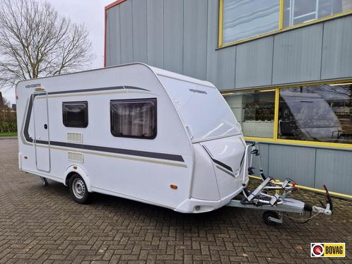 Weinsberg CaraOne 420 Qd Fietsenrek,, Caravans en Kamperen, Caravans, Bedrijf, 750 - 1000 kg, Treinzit, Overige merken, Dwarsbed