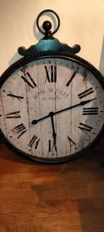 Hele grote zware brocante klok, Ophalen, Wandklok, ., Zo goed als nieuw