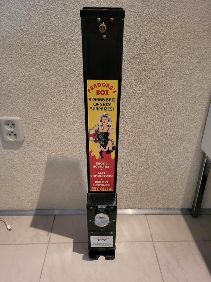 Condoomautomaat Pandora's Box incl. condooms & sleutel, Verzamelen, Automaten | Overige, Gebruikt, Ophalen of Verzenden