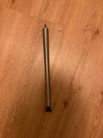 RVS fauteil poten rvs, Huis en Inrichting, Ophalen of Verzenden, Zo goed als nieuw, Minder dan 75 cm, Minder dan 50 cm