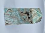 Blue caribean calciet mineraal obelisk, Ophalen of Verzenden, Mineraal