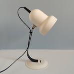 Vintage witte bureaulamp | Vrieland, Minder dan 50 cm, Gebruikt, Ophalen of Verzenden, Metaal