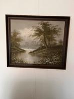 Schilderij met visser, Ophalen