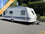 Hobby De luxe Easy 560 KMFE Voortent,luifel,3 pers.stapelb., Rondzit, Hobby, Bedrijf, Schokbreker