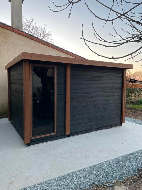 Maatwerk buitensauna met voorruimte. Buitensauna tuinsauna, Sport en Fitness, Sauna, Nieuw, Ophalen of Verzenden